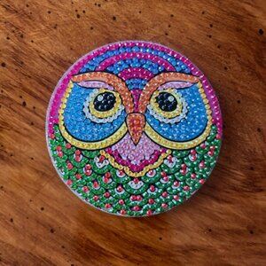 Bejeweled Owl Coaster